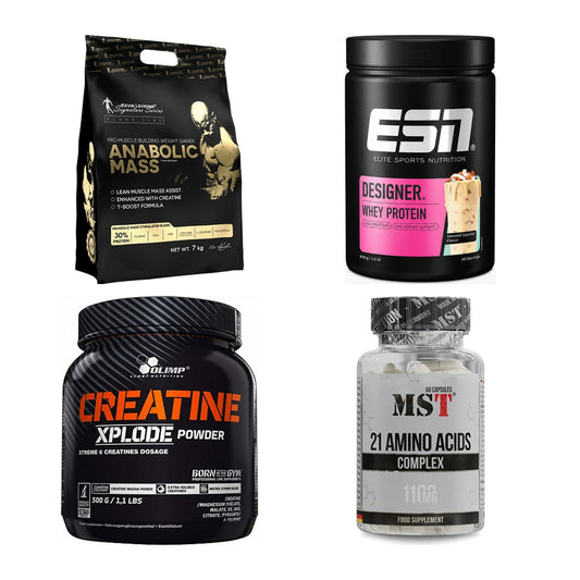 Masseaufbau für Fortgeschrittene: Kevin Levrone Anabolic + 3 weitere – alle enthaltenen Artikel