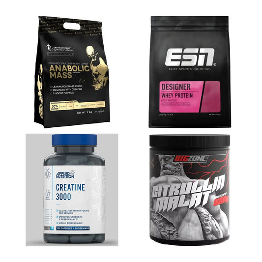 Masseaufbau für Fortgeschrittene: Kevin Levrone Anabolic + 3 weitere – alle enthaltenen Artikel