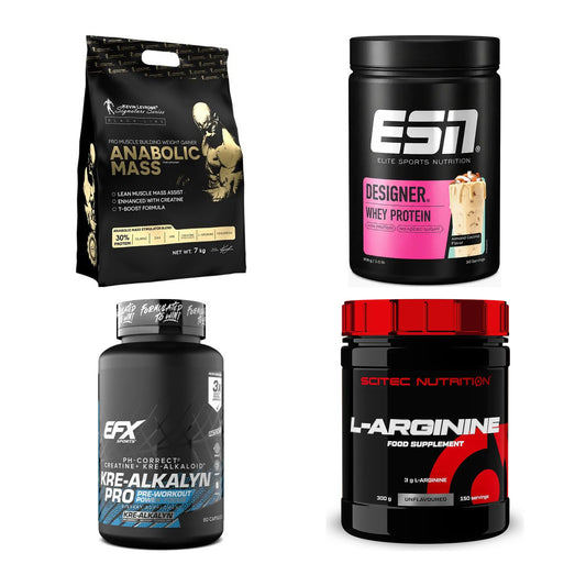 Masseaufbau für Fortgeschrittene: Kevin Levrone Anabolic + 3 weitere – alle enthaltenen Artikel