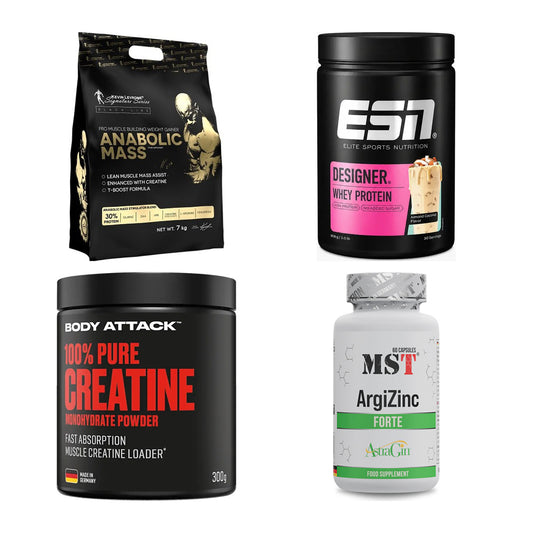 Masseaufbau für Fortgeschrittene: Kevin Levrone Anabolic + 3 weitere – alle enthaltenen Artikel
