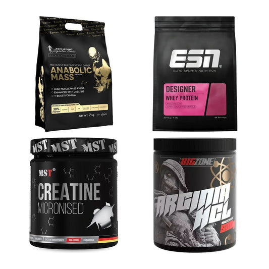 Masseaufbau für Fortgeschrittene: Kevin Levrone Anabolic + 3 weitere – alle enthaltenen Artikel