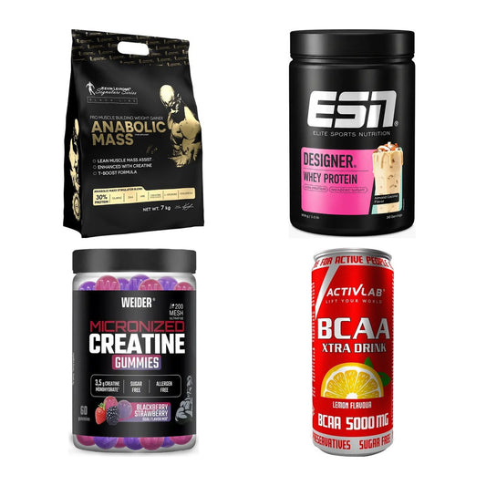 Masseaufbau für Fortgeschrittene: Kevin Levrone Anabolic + 3 weitere – alle enthaltenen Artikel