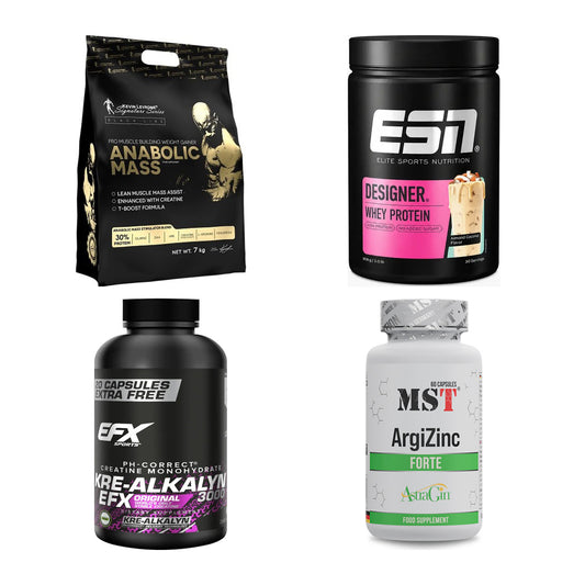 Masseaufbau für Fortgeschrittene: Kevin Levrone Anabolic + 3 weitere – alle enthaltenen Artikel