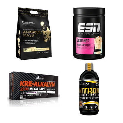 Masseaufbau für Fortgeschrittene: Kevin Levrone Anabolic + 3 weitere – alle enthaltenen Artikel