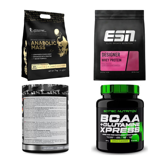 Masseaufbau für Fortgeschrittene: Kevin Levrone Anabolic + 3 weitere – alle enthaltenen Artikel