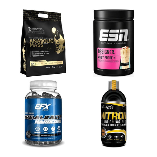 Masseaufbau für Fortgeschrittene: Kevin Levrone Anabolic + 3 weitere – alle enthaltenen Artikel