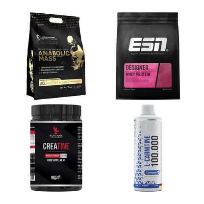 Masseaufbau für Fortgeschrittene: Kevin Levrone Anabolic + 3 weitere – alle enthaltenen Artikel