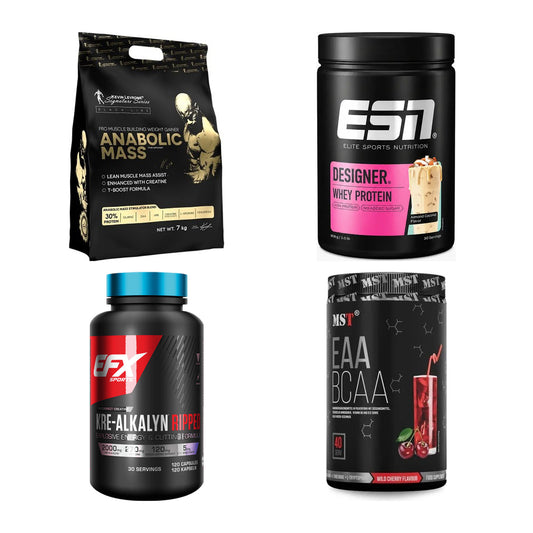 Masseaufbau für Fortgeschrittene: Kevin Levrone Anabolic + 3 weitere – alle enthaltenen Artikel