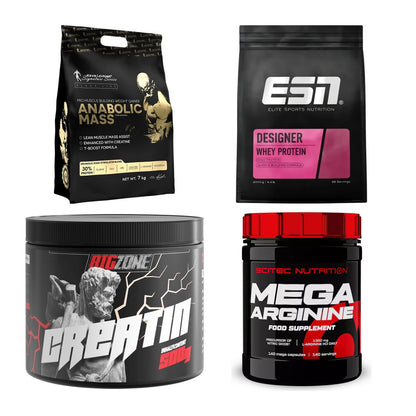 Masseaufbau für Fortgeschrittene: Kevin Levrone Anabolic + 3 weitere – alle enthaltenen Artikel