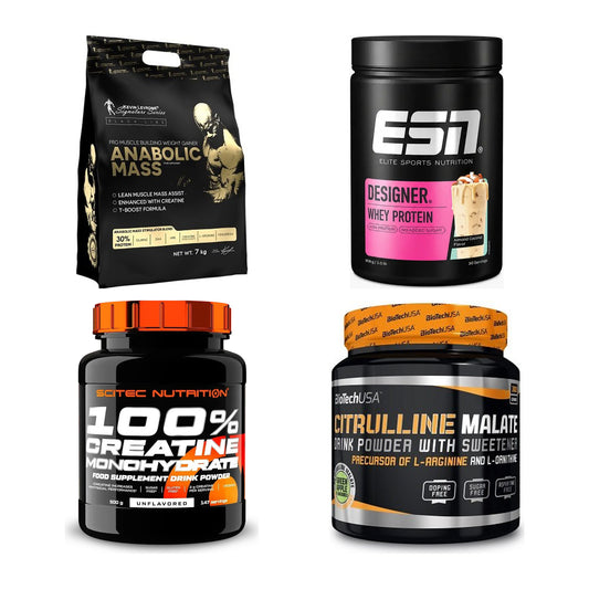 Masseaufbau für Fortgeschrittene: Kevin Levrone Anabolic + 3 weitere – alle enthaltenen Artikel