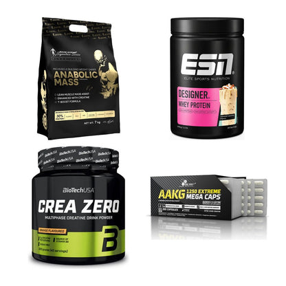 Masseaufbau für Fortgeschrittene: Kevin Levrone Anabolic + 3 weitere – alle enthaltenen Artikel