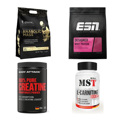 Masseaufbau für Fortgeschrittene: Kevin Levrone Anabolic + 3 weitere – alle enthaltenen Artikel