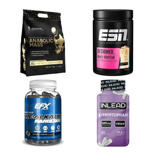 Masseaufbau für Fortgeschrittene: Kevin Levrone Anabolic + 3 weitere – alle enthaltenen Artikel