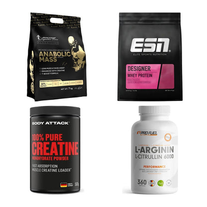 Masseaufbau für Fortgeschrittene: Kevin Levrone Anabolic + 3 weitere – alle enthaltenen Artikel