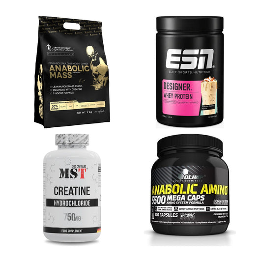 Masseaufbau für Fortgeschrittene: Kevin Levrone Anabolic + 3 weitere – alle enthaltenen Artikel