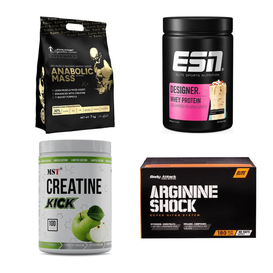 Masseaufbau für Fortgeschrittene: Kevin Levrone Anabolic + 3 weitere – alle enthaltenen Artikel
