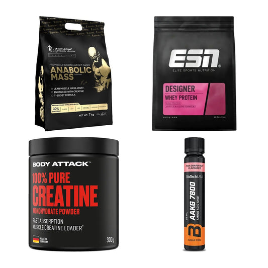 Masseaufbau für Fortgeschrittene: Kevin Levrone Anabolic + 3 weitere – alle enthaltenen Artikel