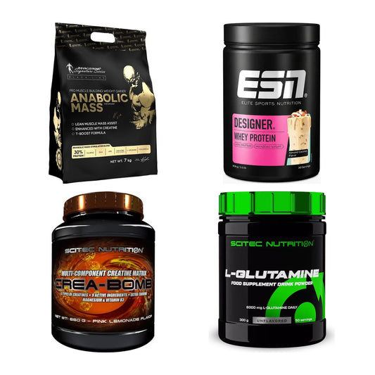 Masseaufbau für Fortgeschrittene: Kevin Levrone Anabolic + 3 weitere – alle enthaltenen Artikel