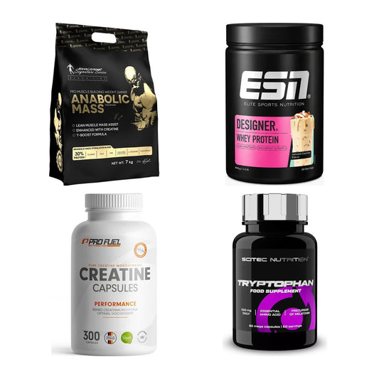 Masseaufbau für Fortgeschrittene: Kevin Levrone Anabolic + 3 weitere – alle enthaltenen Artikel