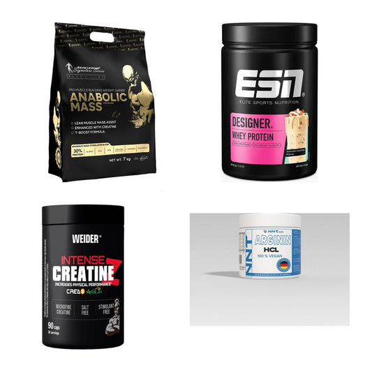 Masseaufbau für Fortgeschrittene: Kevin Levrone Anabolic + 3 weitere – alle enthaltenen Artikel
