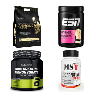 Masseaufbau für Fortgeschrittene: Kevin Levrone Anabolic + 3 weitere – alle enthaltenen Artikel
