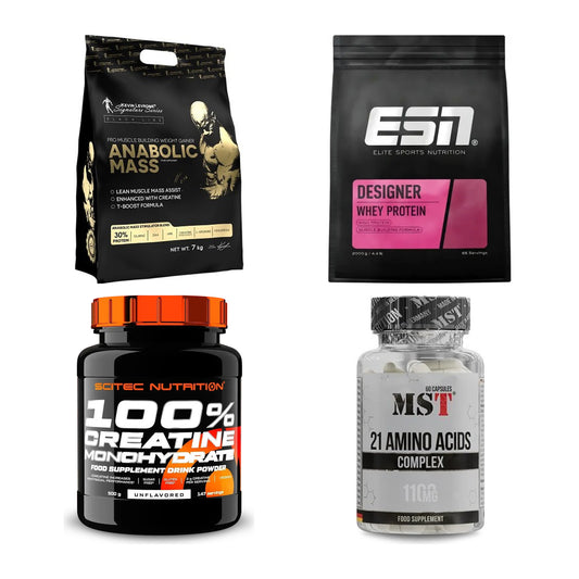Masseaufbau für Fortgeschrittene: Kevin Levrone Anabolic + 3 weitere – alle enthaltenen Artikel