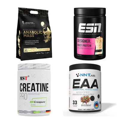 Masseaufbau für Fortgeschrittene: Kevin Levrone Anabolic + 3 weitere – alle enthaltenen Artikel