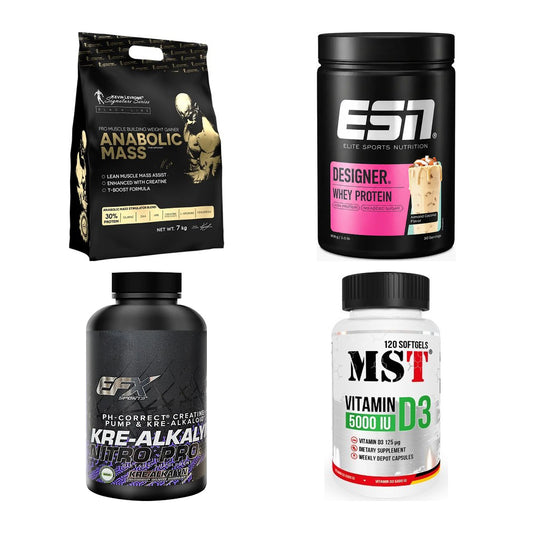 Masseaufbau für Fortgeschrittene: Kevin Levrone Anabolic + 3 weitere – alle enthaltenen Artikel