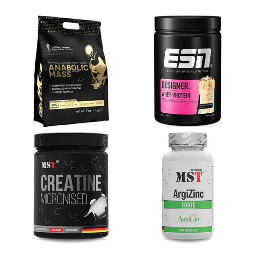 Masseaufbau für Fortgeschrittene: Kevin Levrone Anabolic + 3 weitere – alle enthaltenen Artikel