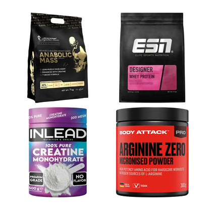 Masseaufbau für Fortgeschrittene: Kevin Levrone Anabolic + 3 weitere – alle enthaltenen Artikel