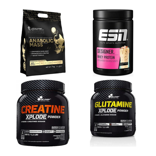 Masseaufbau für Fortgeschrittene: Kevin Levrone Anabolic + 3 weitere – alle enthaltenen Artikel
