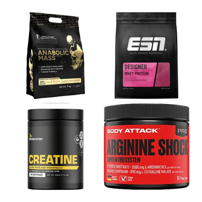 Masseaufbau für Fortgeschrittene: Kevin Levrone Anabolic + 3 weitere – alle enthaltenen Artikel