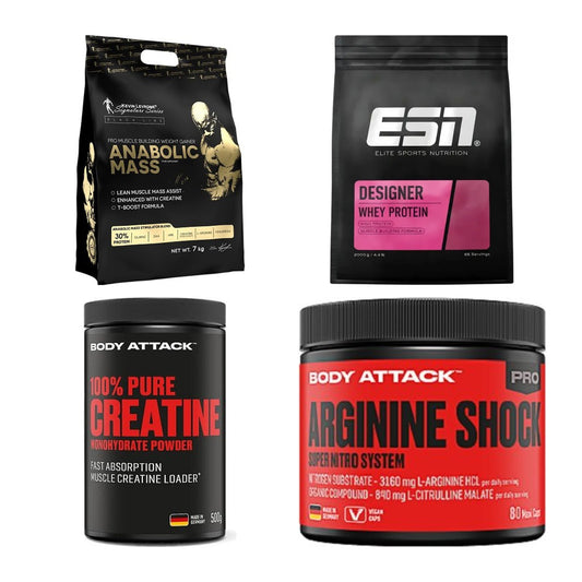 Masseaufbau für Fortgeschrittene: Kevin Levrone Anabolic + 3 weitere – alle enthaltenen Artikel