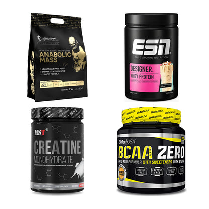 Masseaufbau für Fortgeschrittene: Kevin Levrone Anabolic + 3 weitere – alle enthaltenen Artikel