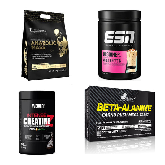 Masseaufbau für Fortgeschrittene: Kevin Levrone Anabolic + 3 weitere – alle enthaltenen Artikel