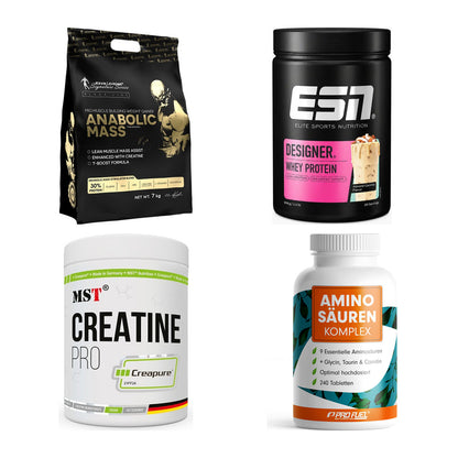 Masseaufbau für Fortgeschrittene: Kevin Levrone Anabolic + 3 weitere – alle enthaltenen Artikel