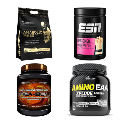 Masseaufbau für Fortgeschrittene: Kevin Levrone Anabolic + 3 weitere – alle enthaltenen Artikel