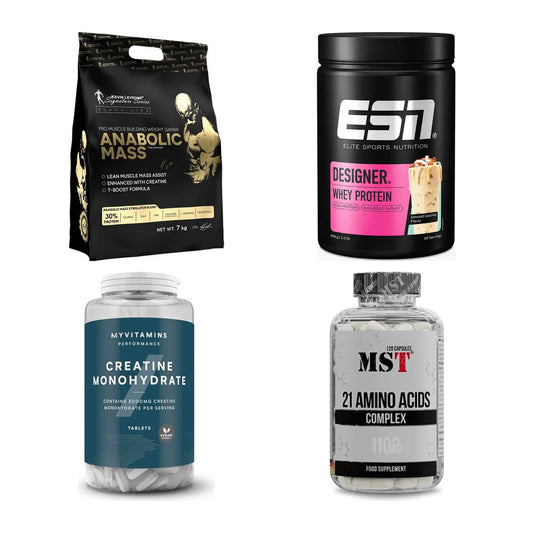 Masseaufbau für Fortgeschrittene: Kevin Levrone Anabolic + 3 weitere – alle enthaltenen Artikel
