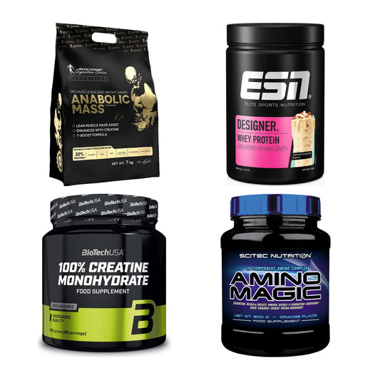 Masseaufbau für Fortgeschrittene: Kevin Levrone Anabolic + 3 weitere – alle enthaltenen Artikel