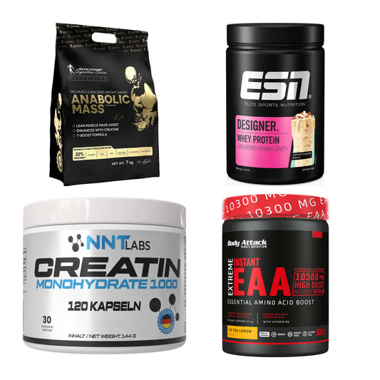 Masseaufbau für Fortgeschrittene: Kevin Levrone Anabolic + 3 weitere – alle enthaltenen Artikel