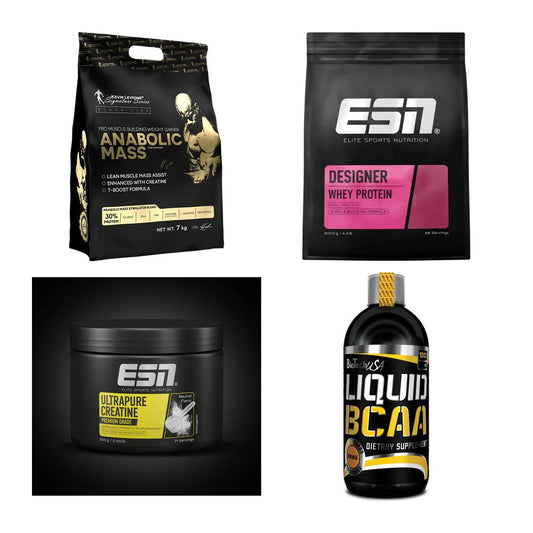Masseaufbau für Fortgeschrittene: Kevin Levrone Anabolic + 3 weitere – alle enthaltenen Artikel
