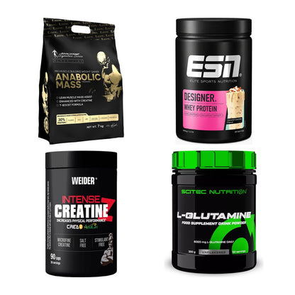 Masseaufbau für Fortgeschrittene: Kevin Levrone Anabolic + 3 weitere – alle enthaltenen Artikel