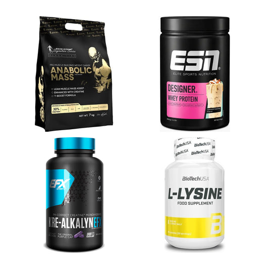 Masseaufbau für Fortgeschrittene: Kevin Levrone Anabolic + 3 weitere – alle enthaltenen Artikel
