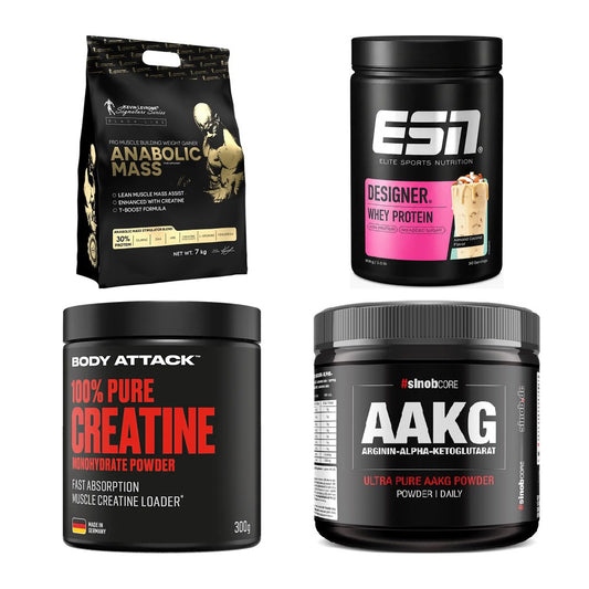 Masseaufbau für Fortgeschrittene: Kevin Levrone Anabolic + 3 weitere – alle enthaltenen Artikel