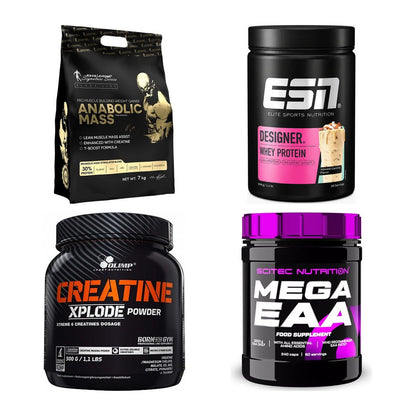 Masseaufbau für Fortgeschrittene: Kevin Levrone Anabolic + 3 weitere – alle enthaltenen Artikel
