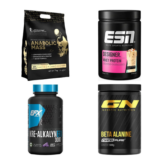 Masseaufbau für Fortgeschrittene: Kevin Levrone Anabolic + 3 weitere – alle enthaltenen Artikel