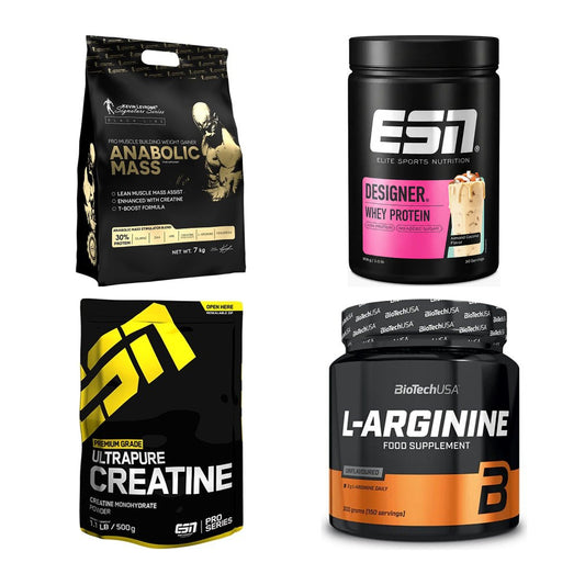 Masseaufbau für Fortgeschrittene: Kevin Levrone Anabolic + 3 weitere – alle enthaltenen Artikel