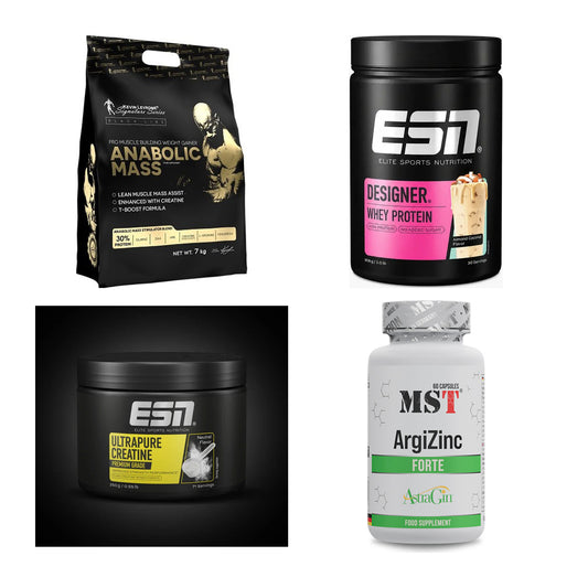 Masseaufbau für Fortgeschrittene: Kevin Levrone Anabolic + 3 weitere – alle enthaltenen Artikel