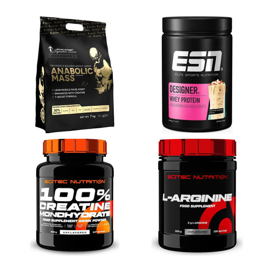 Masseaufbau für Fortgeschrittene: Kevin Levrone Anabolic + 3 weitere – alle enthaltenen Artikel