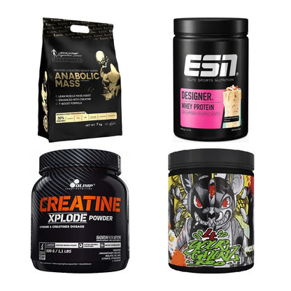 Masseaufbau für Fortgeschrittene: Kevin Levrone Anabolic + 3 weitere – alle enthaltenen Artikel